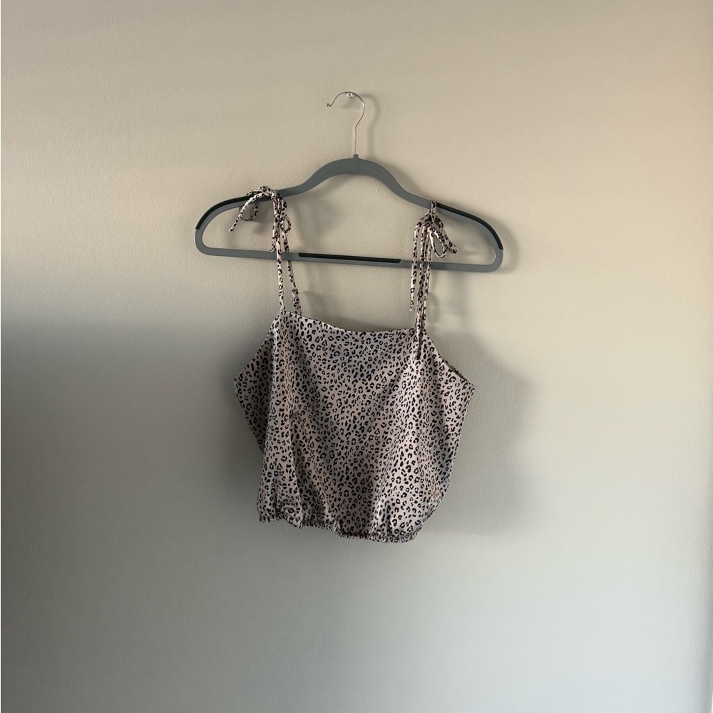 Leopard Print Women's Top